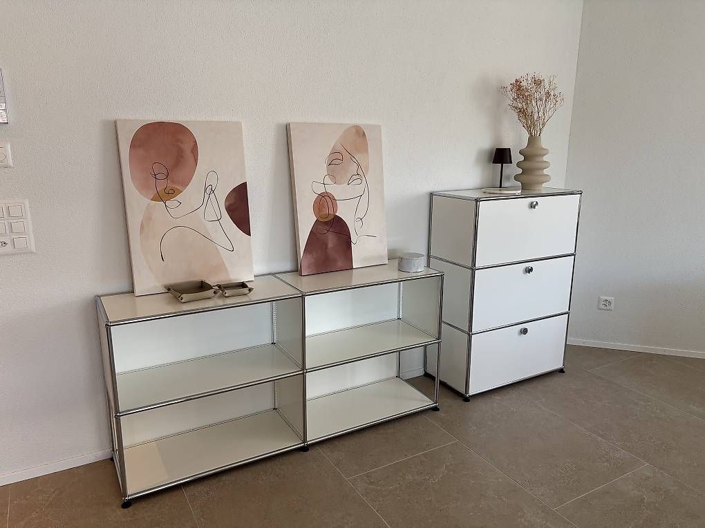 USM Scaffali: USM Haller Sideboard weiß Lowboard – Usato da Zürich venduto da car_9sdb 1