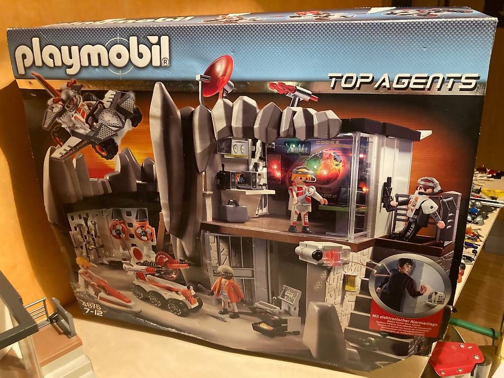 Playmobil Giocattoli: Playmobil Top Agents QG secret 4875 Complet – Usato da Belmont-sur-Yverdon venduto da Manu1112