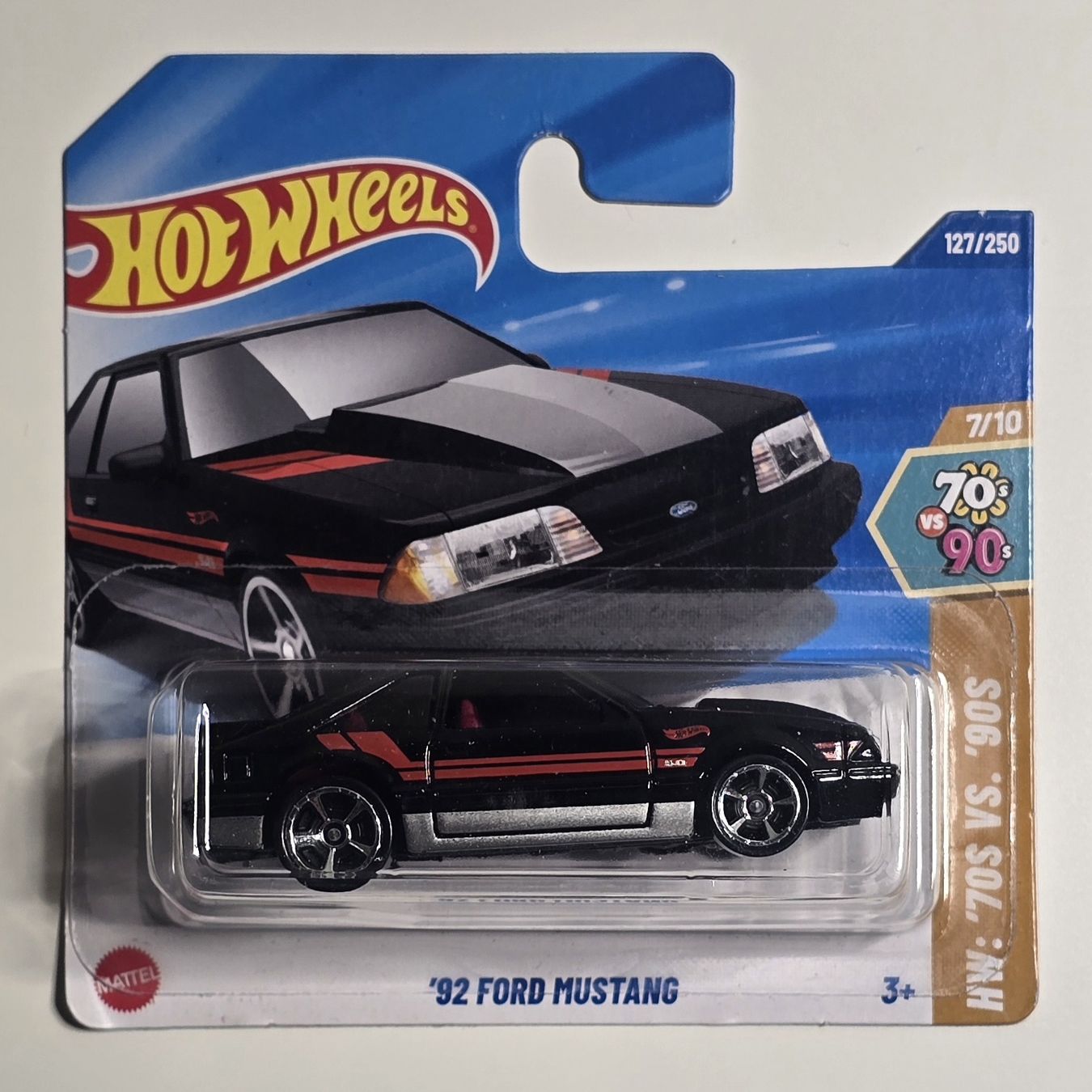 Hot Wheels Modellini d'auto: HotWheels '92 Ford Mustang – Nuovo e nell'imballaggio originale da Kirchberg BE venduto da HotWheelsSammler