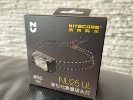 Nitecore NU25 UL super leichte Stirnlampe