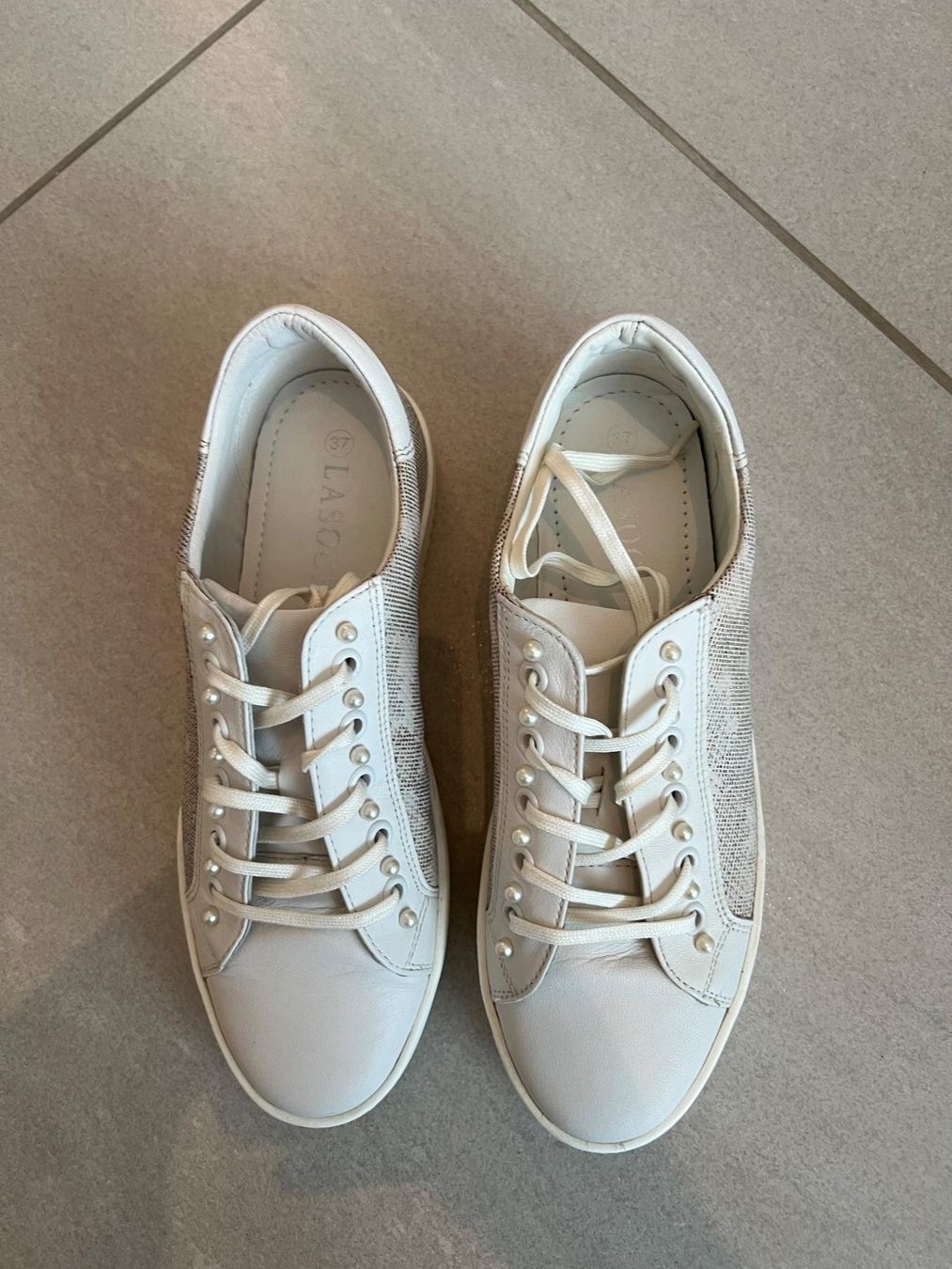 Scarpe da donna: Lasocki Leder-Damenschuh Grösse 37 weiss – Nuovo (secondo la descrizione) da Uetendorf venduto da steimar 3