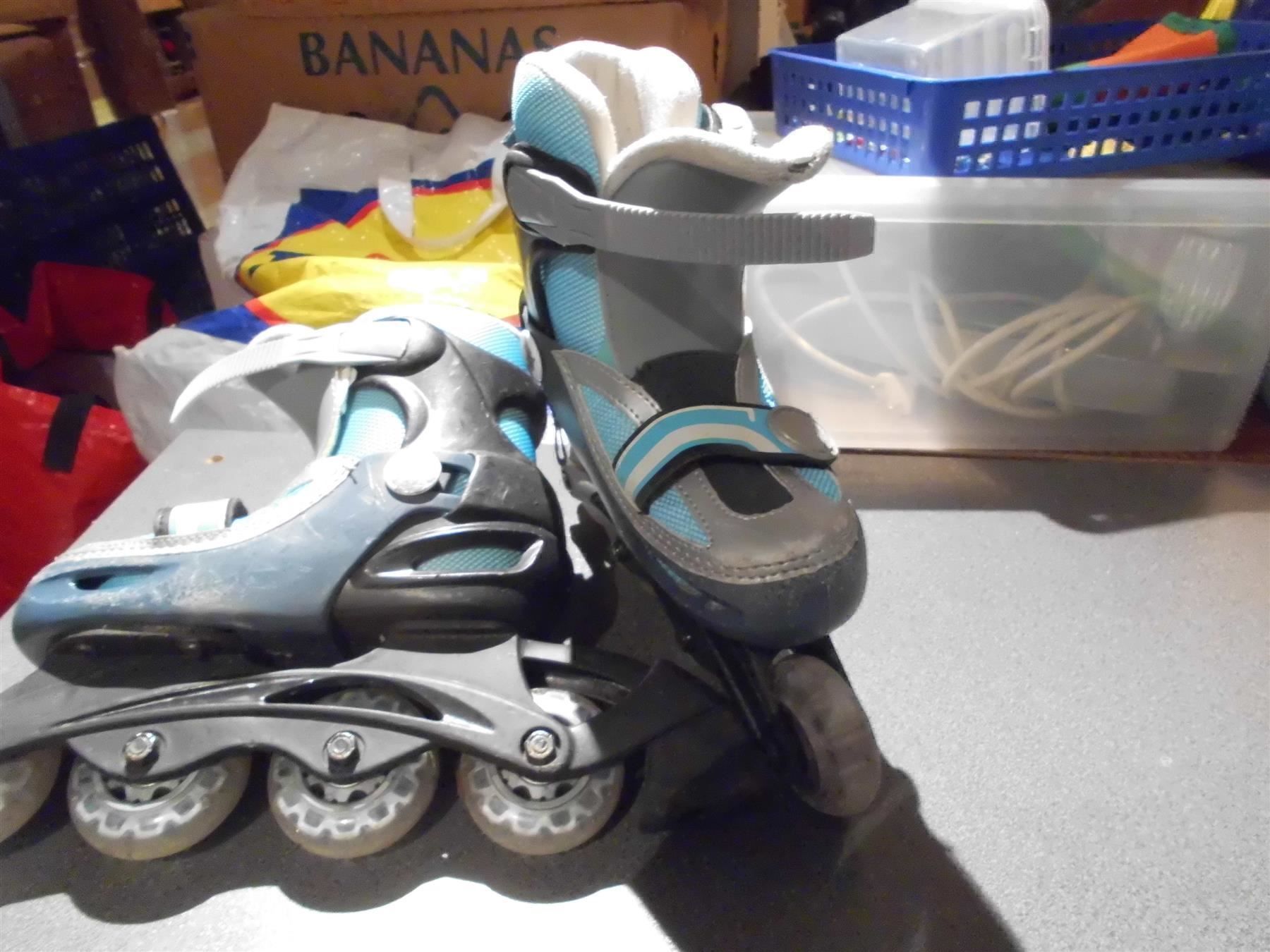 Pattini in linea & Pattini a rotelle: Inline-Skates Grösse 29 - 32, blau – Usato da Zürich venduto da abraxas1291 1