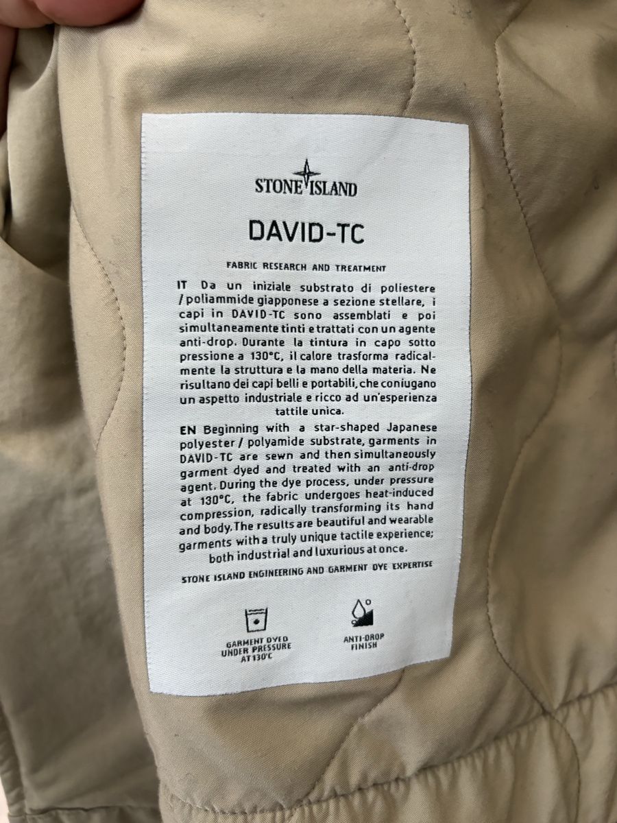Stone Island Giacche: Stone Island David TC - Gr. M – Usato da Basel venduto da Mathis44 1