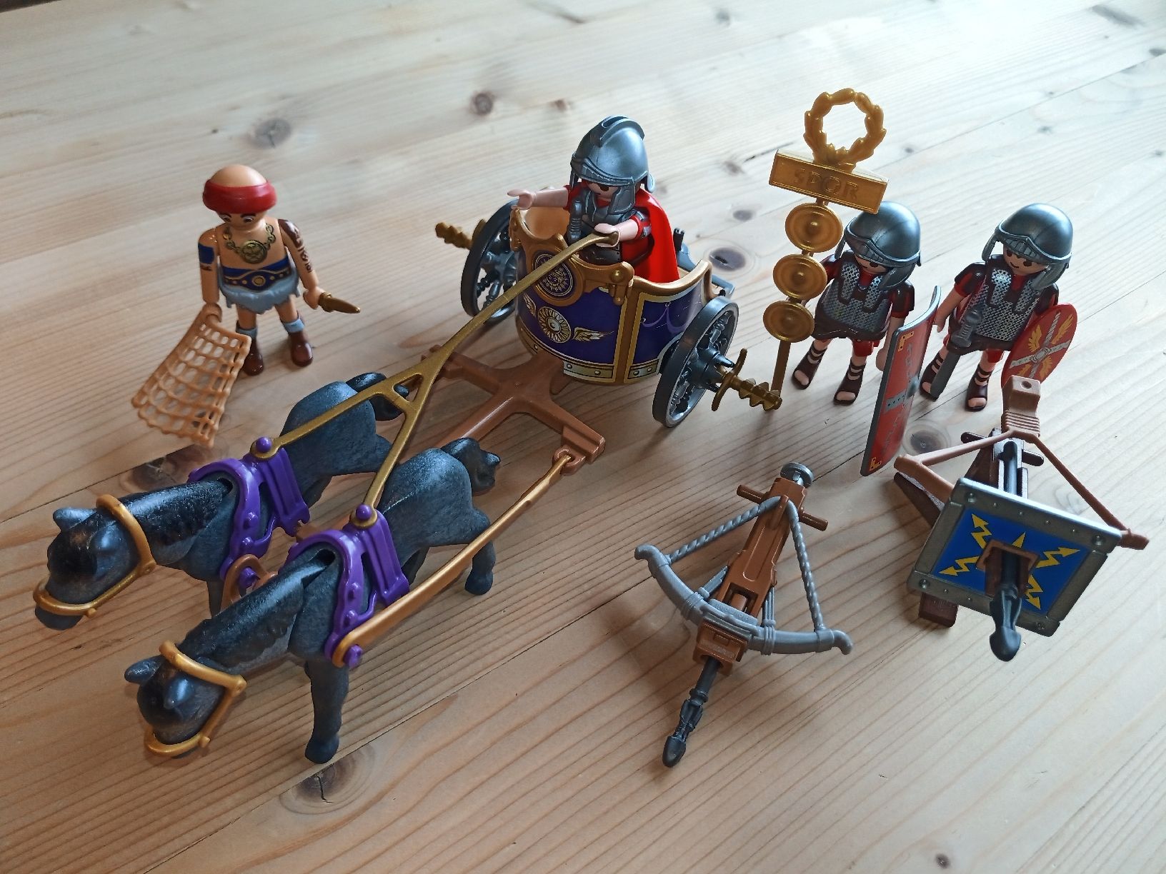 Playmobil Giocattoli: Playmobil Römischer Streiwagen – Usato da Basel venduto da kayabo