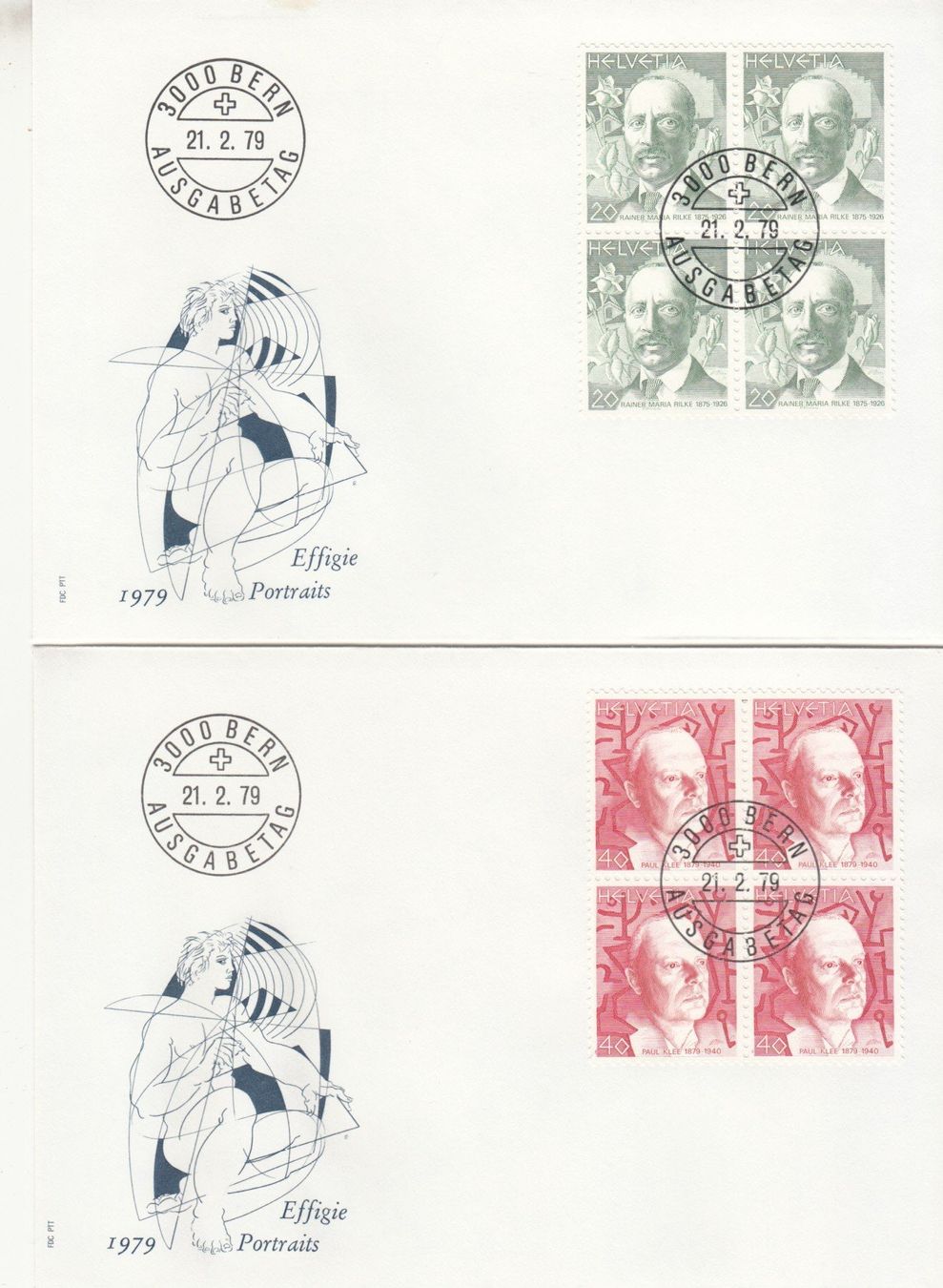 Tutti i francobolli: SBK 626 - 629 4er Block FDC – Usato da Bürglen TG venduto da StampGraf 1