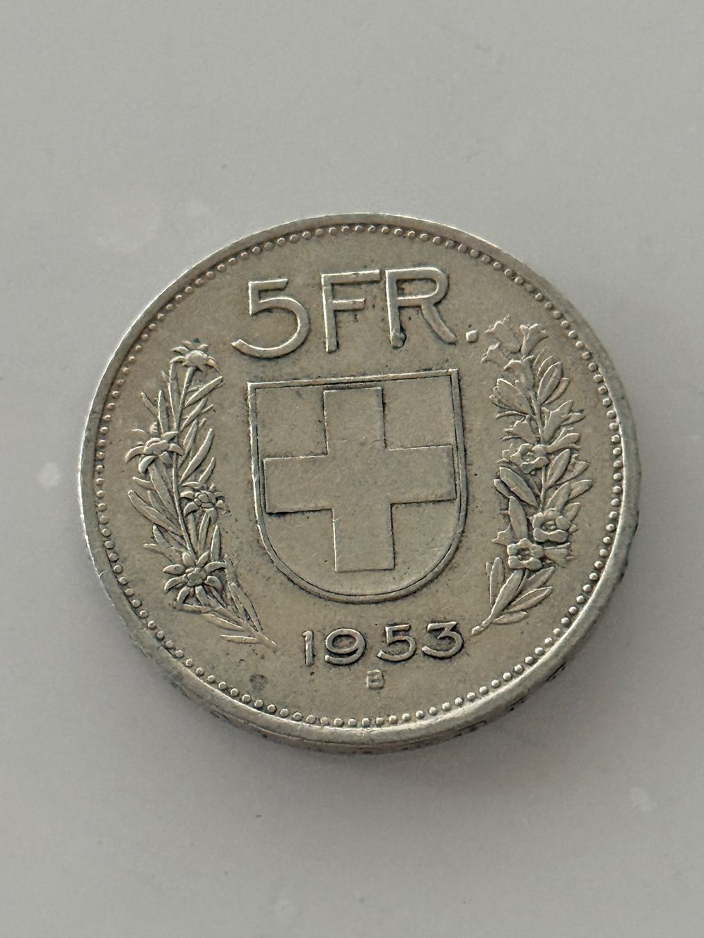 Toutes les monnaies: 5 Franken 1953  Silber – D'occasion à Wallisellen par SWISS_SILVER1 1