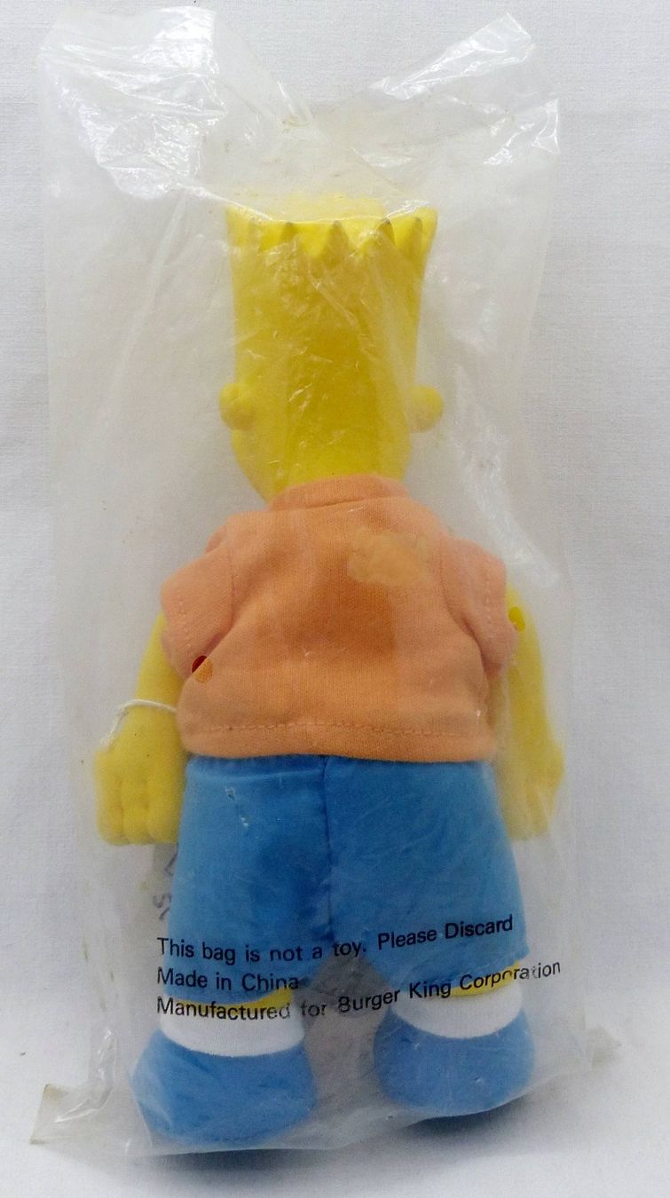 Figuren: BART SIMPSONS WINDSURF PLUSH 22 CM DOLL BURGER KING 1990 – Neu (gemäss Beschreibung) aus Lugano von YouWantUS 2
