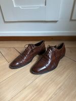 WARREN & PARKER - Leder Halbschuhe braun 40