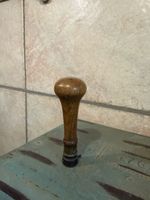 Siegelstempel Holzgriff Metall antik gebrauchter Zustand