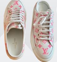 Louis Vuitton Leder Sneaker mit offenem Rücken