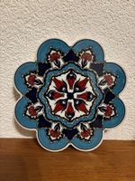 Dessous de plat Novita Home motif floral bleu rouge