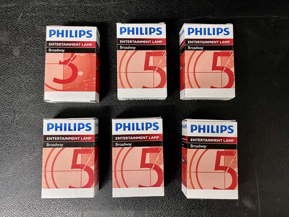 Philips Lampade: Lot 6x Lamp Philips MSD 250/2 30H – Nuovo e nell'imballaggio originale da Genève venduto da RVA_GVA 1