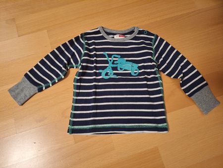 Langarmshirt mit Druck von Name It in Gr. 74