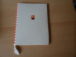 PTT-Geschenkheft 100 Jahre Eidg. Post 1949 inkl. 4er Blöcke