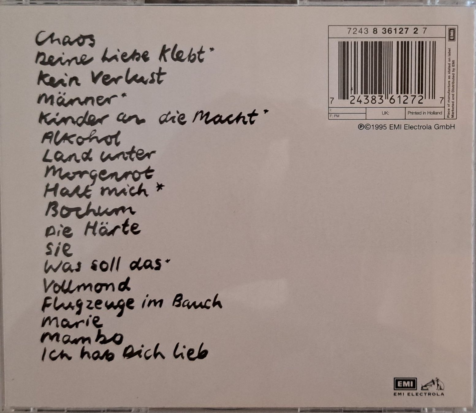 CDs: HERBERT GROENEMEYER - Groenemeyer Live – Gebraucht aus Tenniken von mik_6mxg 5