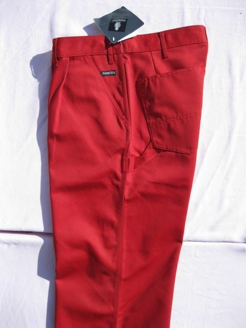 Pantaloni: Arbeitshose MASCOT Montana Gr. 45 rot, neu – Nuovo (secondo la descrizione) da Eschenbach SG venduto da brocarte 4