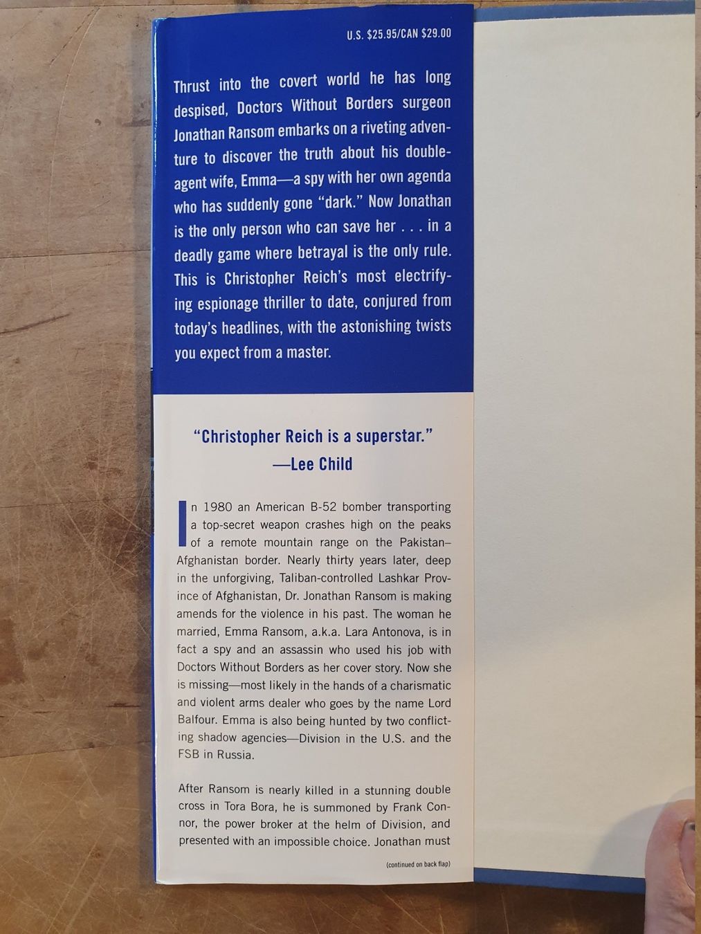 Libri: Rules Of Betray Christopher Reich Doubleday – Usato da Zürich venduto da loosebone 1