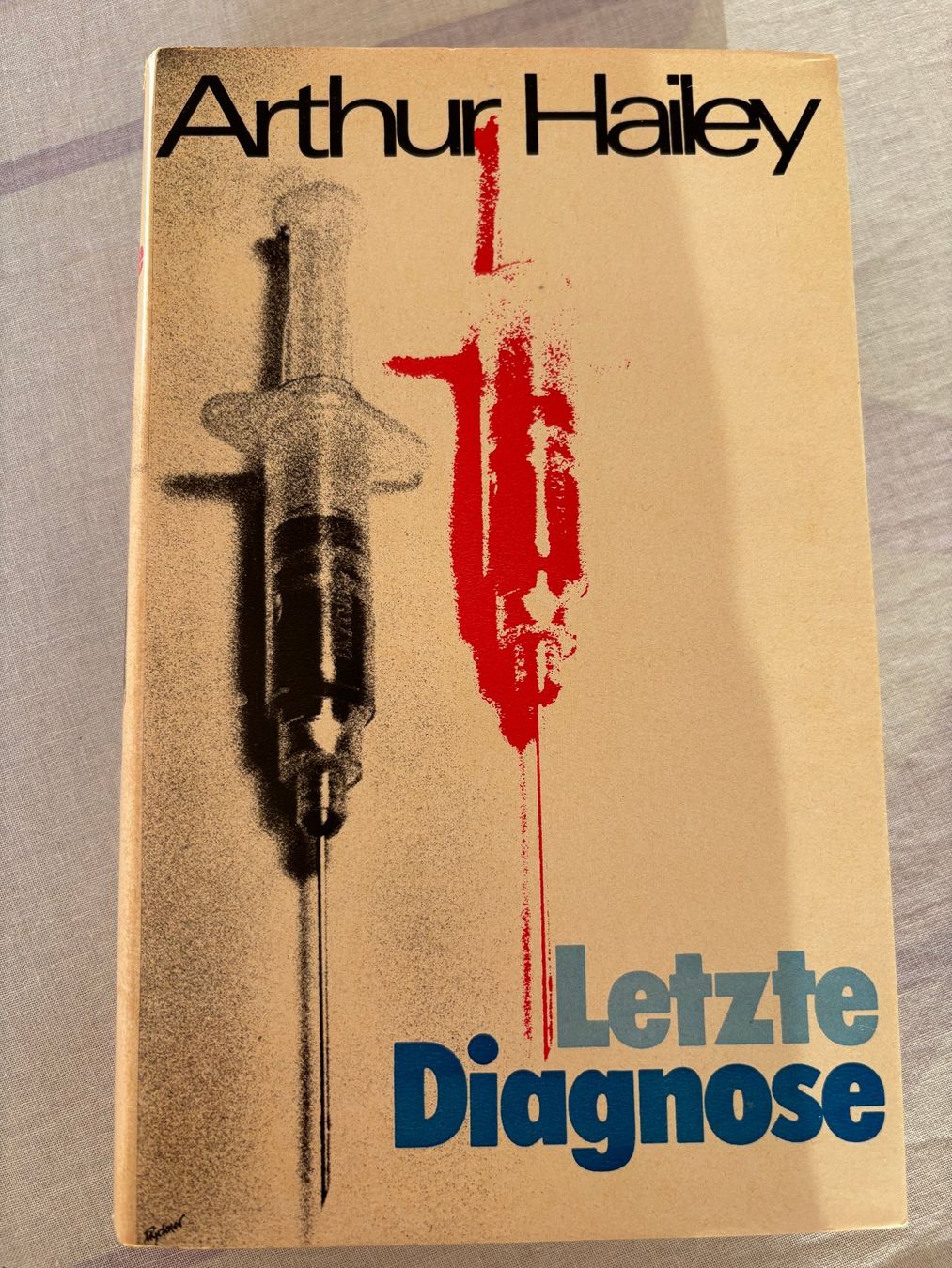 Libri: Buch; Arthur Hailey, Letzte Diagnose – Usato da Rain venduto da liv_28js