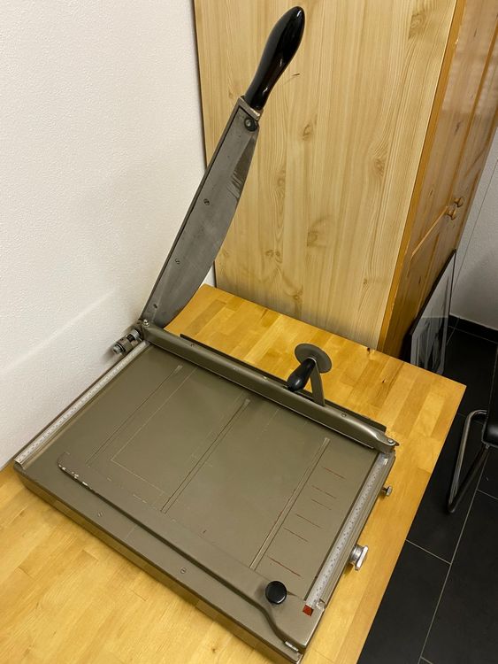 Yolispa Papierschneider A4 - Sicherer Hebelschneider Für Bastelarbeiten