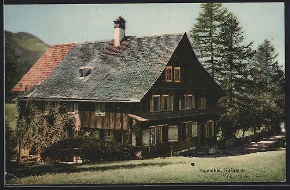 Cartes postales: AK Eigenthal, Das Kurhaus, 1909 – D'occasion à Berlin par bartko-reher