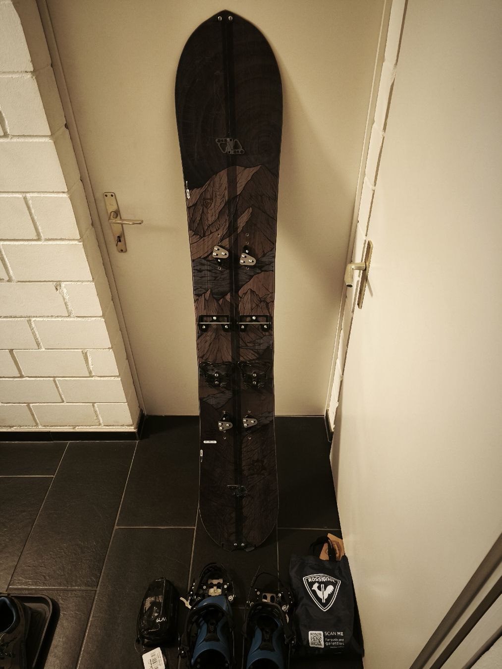 Rossignol Board: komplettes Splitboard Set von Rossignol inkl. Plum Bindung – Usato da Sitterdorf venduto da Samsonite