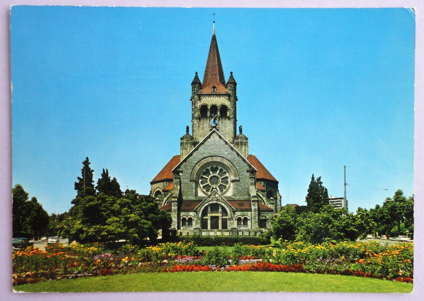 Cartoline postali: Basel, Pauluskirche – Usato da Fétigny venduto da Billy2miny
