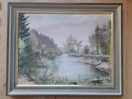 Ölgemälde von Richard Wannenmacher