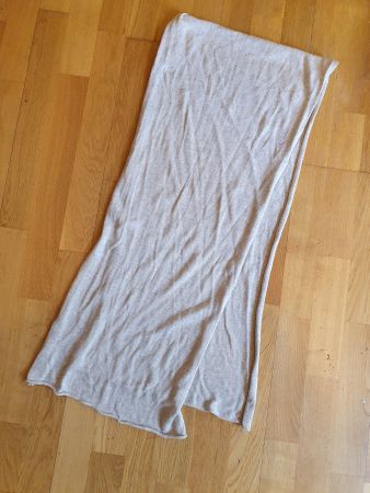 Viskoseschaal beige 30 x 160 cm