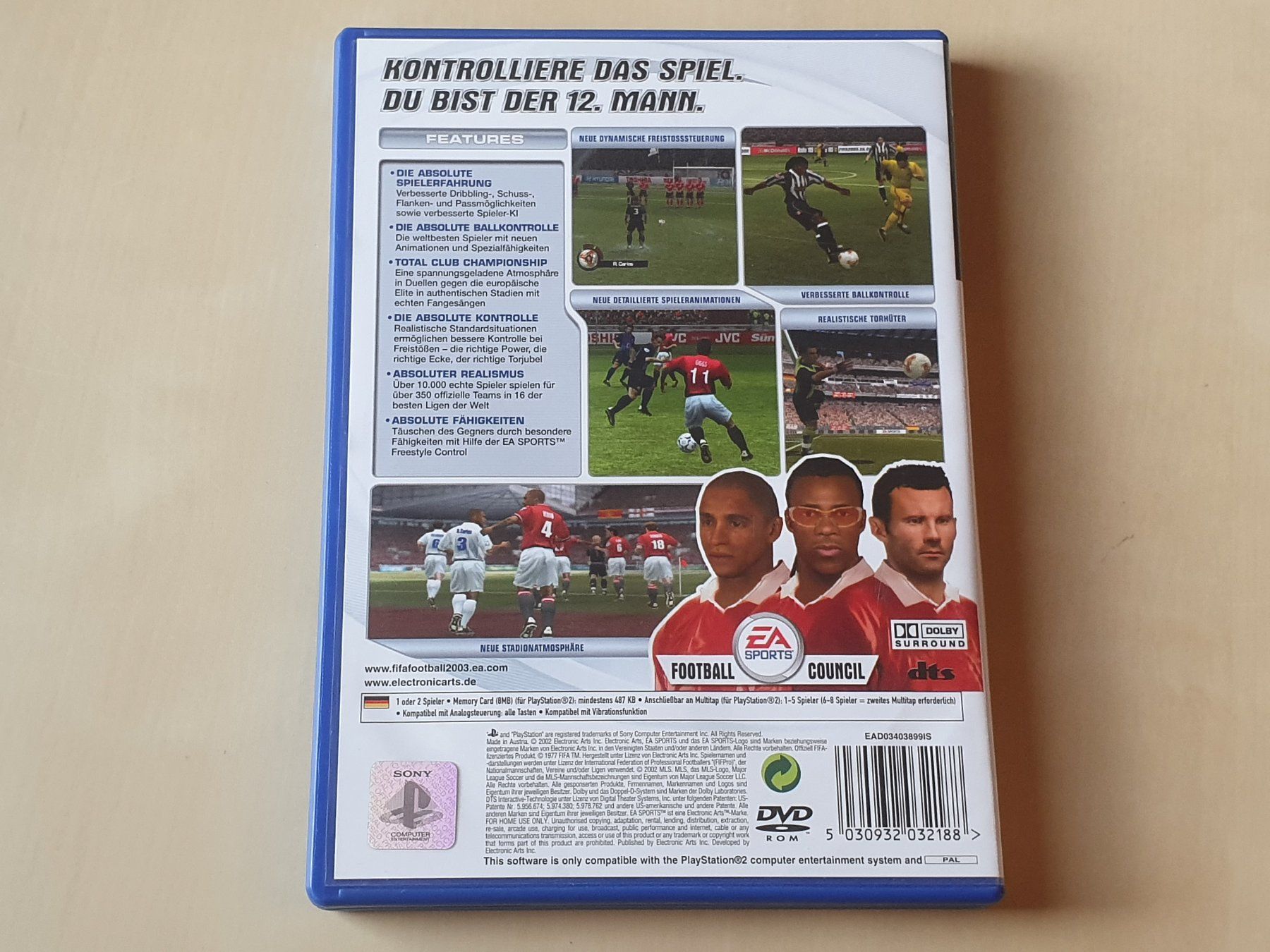 Sony Spiele: FIFA 2003 – Gebraucht aus Stansstad von collectorsshop 1