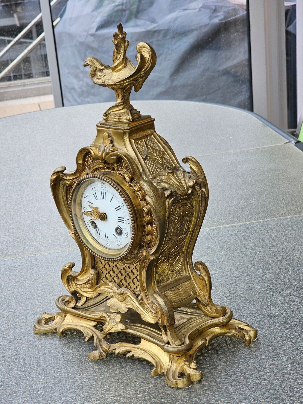 Orologi: Pedule Kaminuhr Louis XV ca1890 – Usato da Seedorf BE venduto da REWOLO
