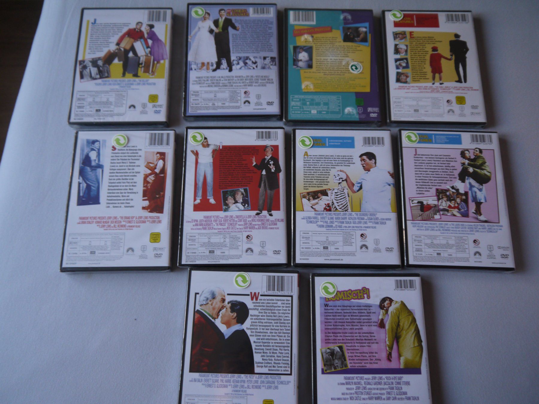 Tutti i DVDs: JERRY LEWIS -Collection - 10 Filme – Nuovo e nell'imballaggio originale da Hagendorn venduto da Blaf 1