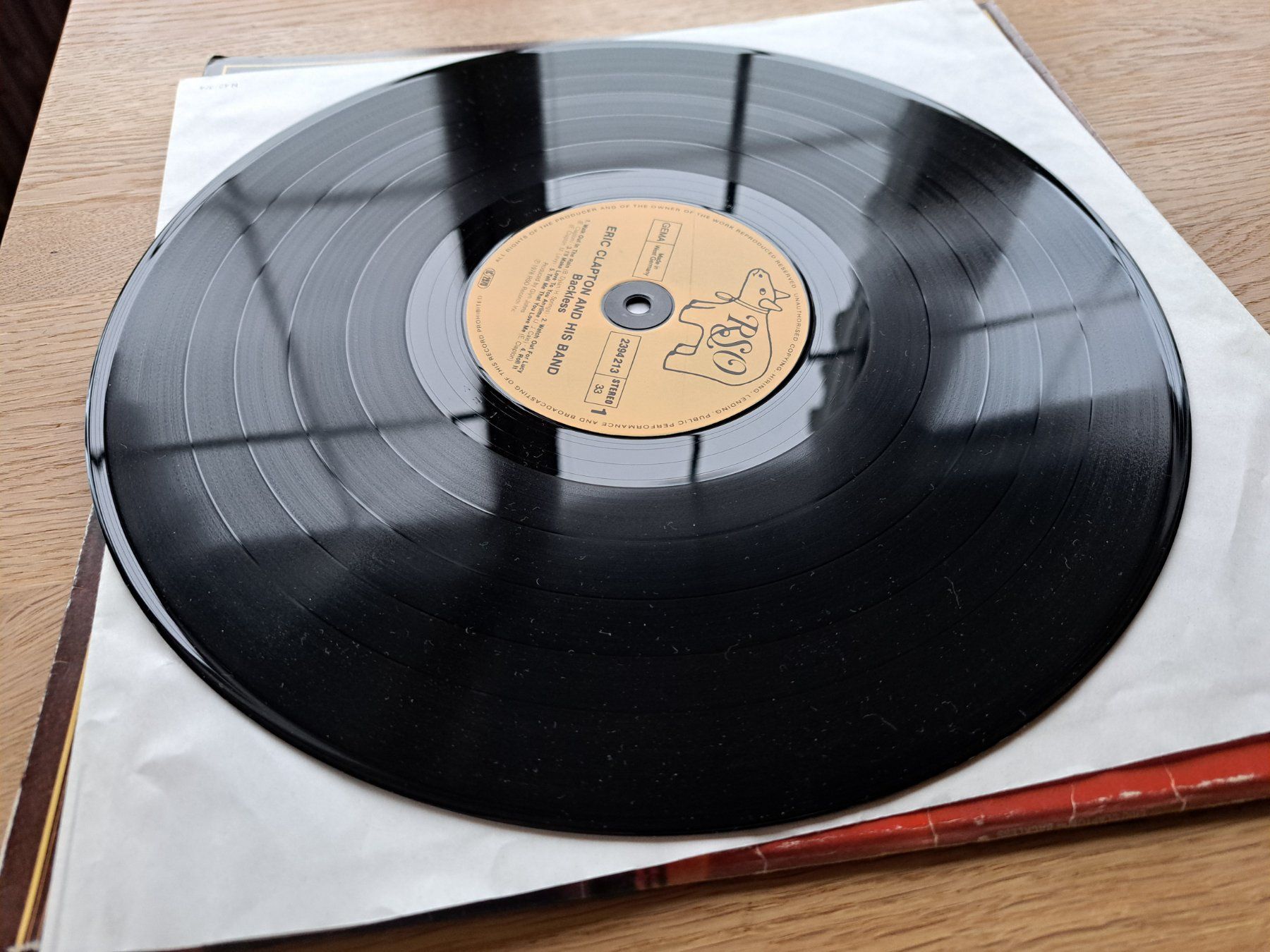 Dischi in vinile: Eric Clapton - Backless – Usato da Meggen venduto da Ricardokoch 4