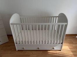 Lit bébé 70X140 + matelas