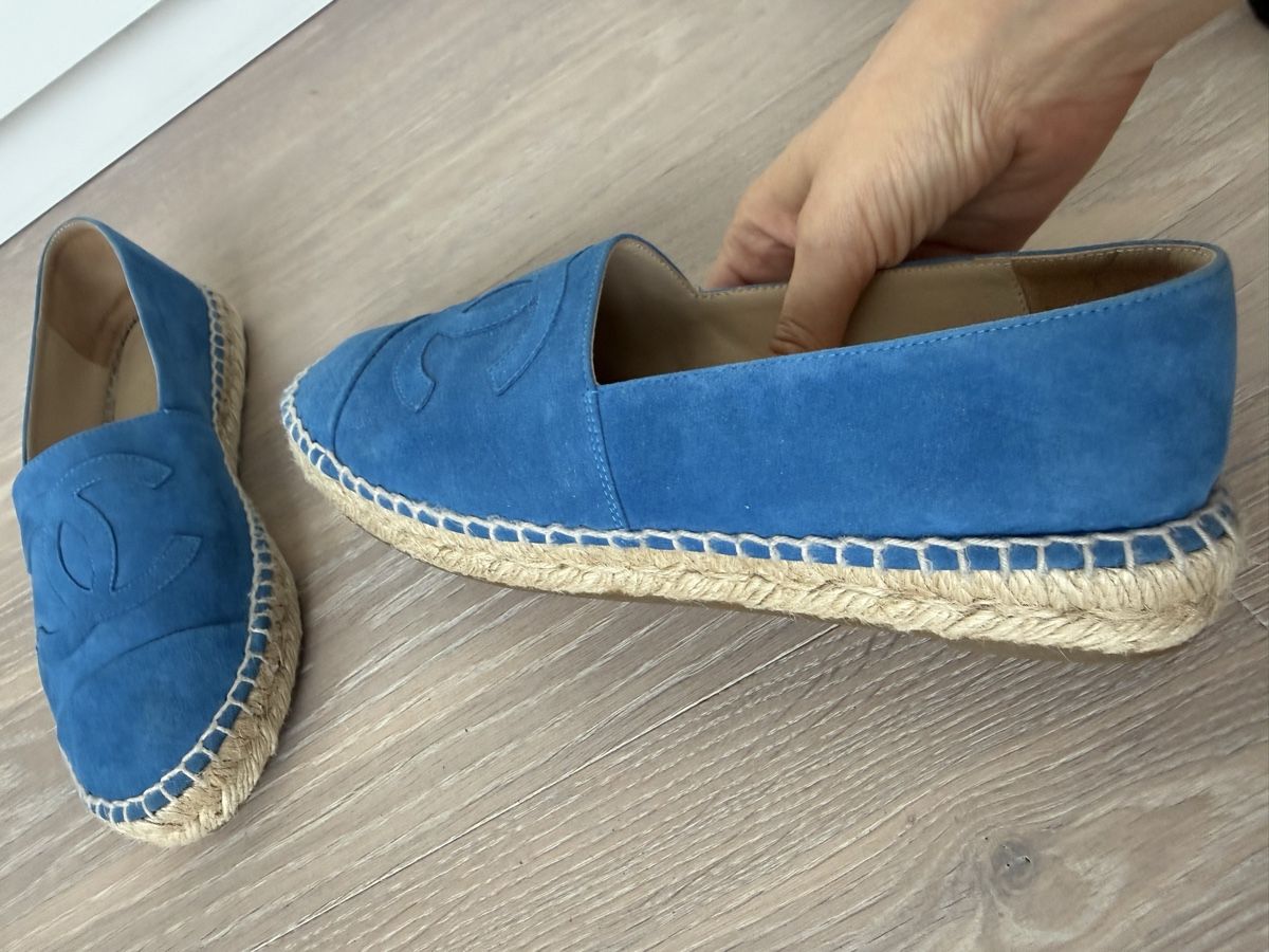 Chanel Chaussures femmes: Chanel Suede Espadrilles, Size 38 💙 – D'occasion à Zug par Beolingus22 8