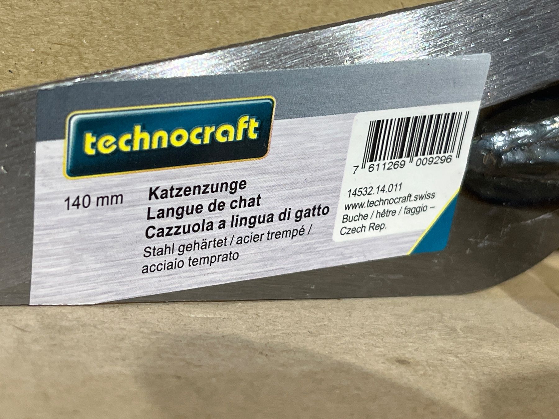 Technocraft Tutti gli attrezzi: Technocraft Katzenzunge 140mm – Nuovo e nell'imballaggio originale da Tann venduto da Mad_less 2
