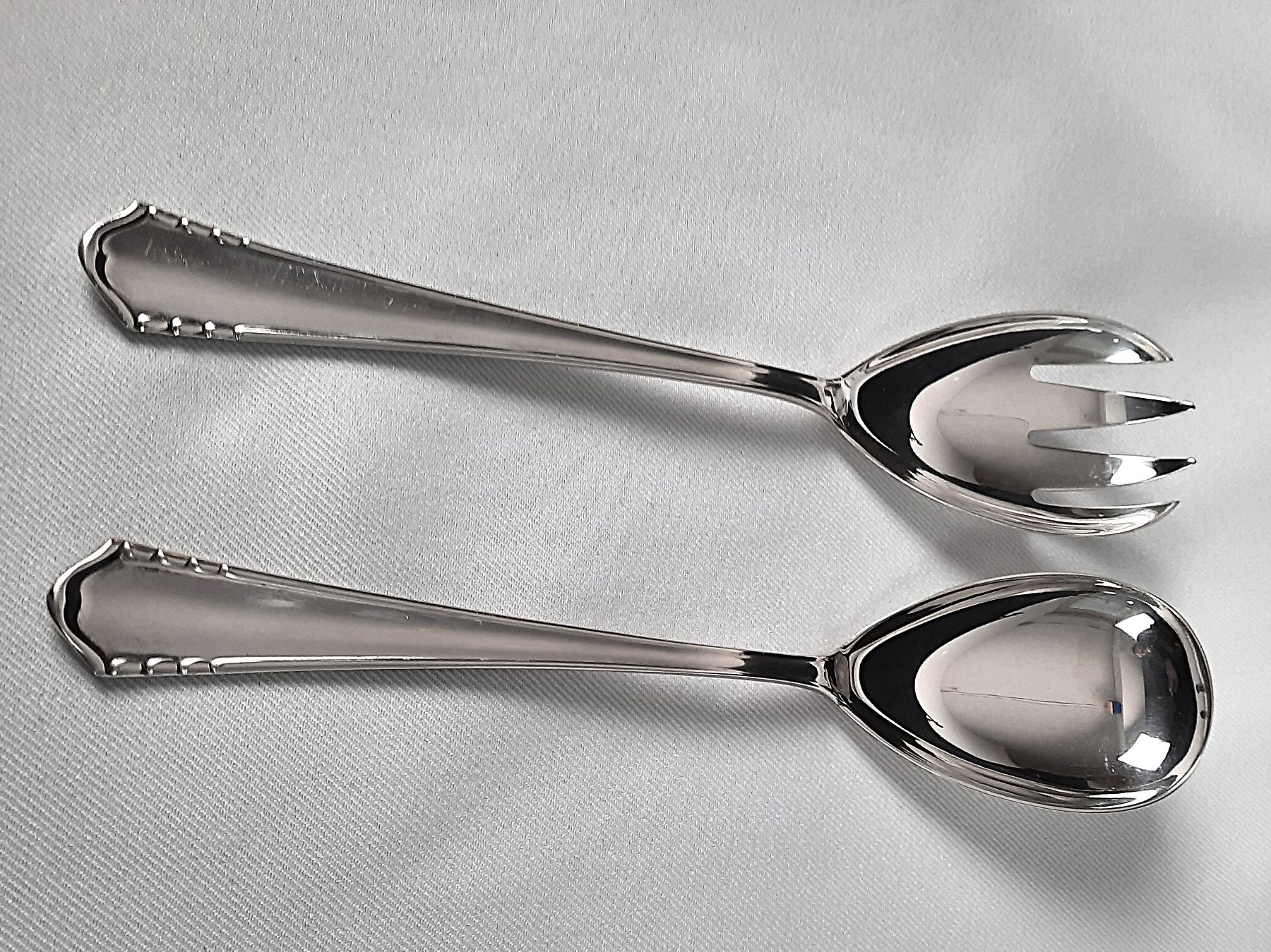 Set di posate: BRUCKMANN Salatbesteck Silber 90 – Usato da Beinwil am See venduto da Restwert_Beinwil 6