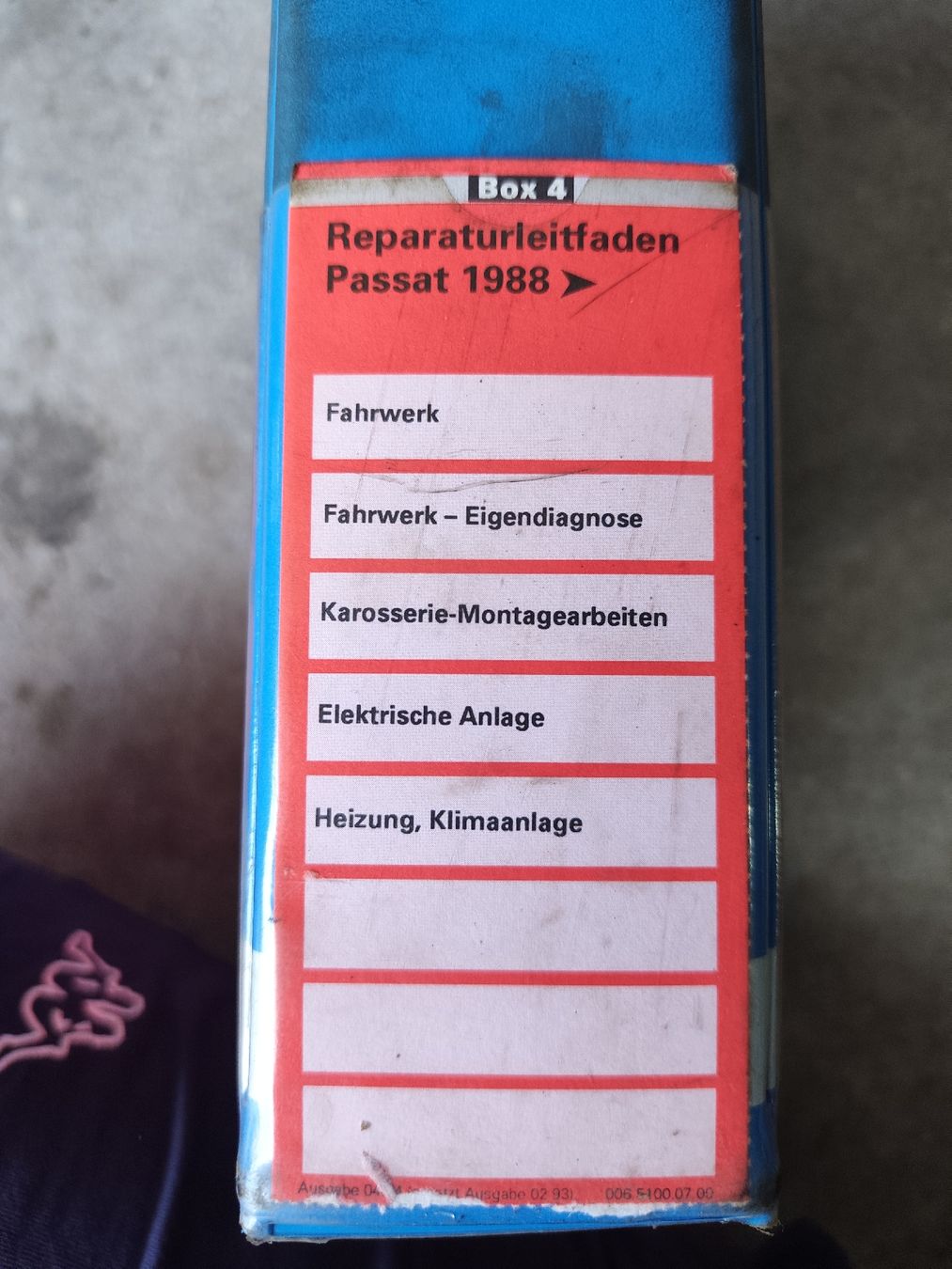 Libri: Werkstatthandbücher VW Passat 1988 – Usato da Rebstein venduto da andi322 5