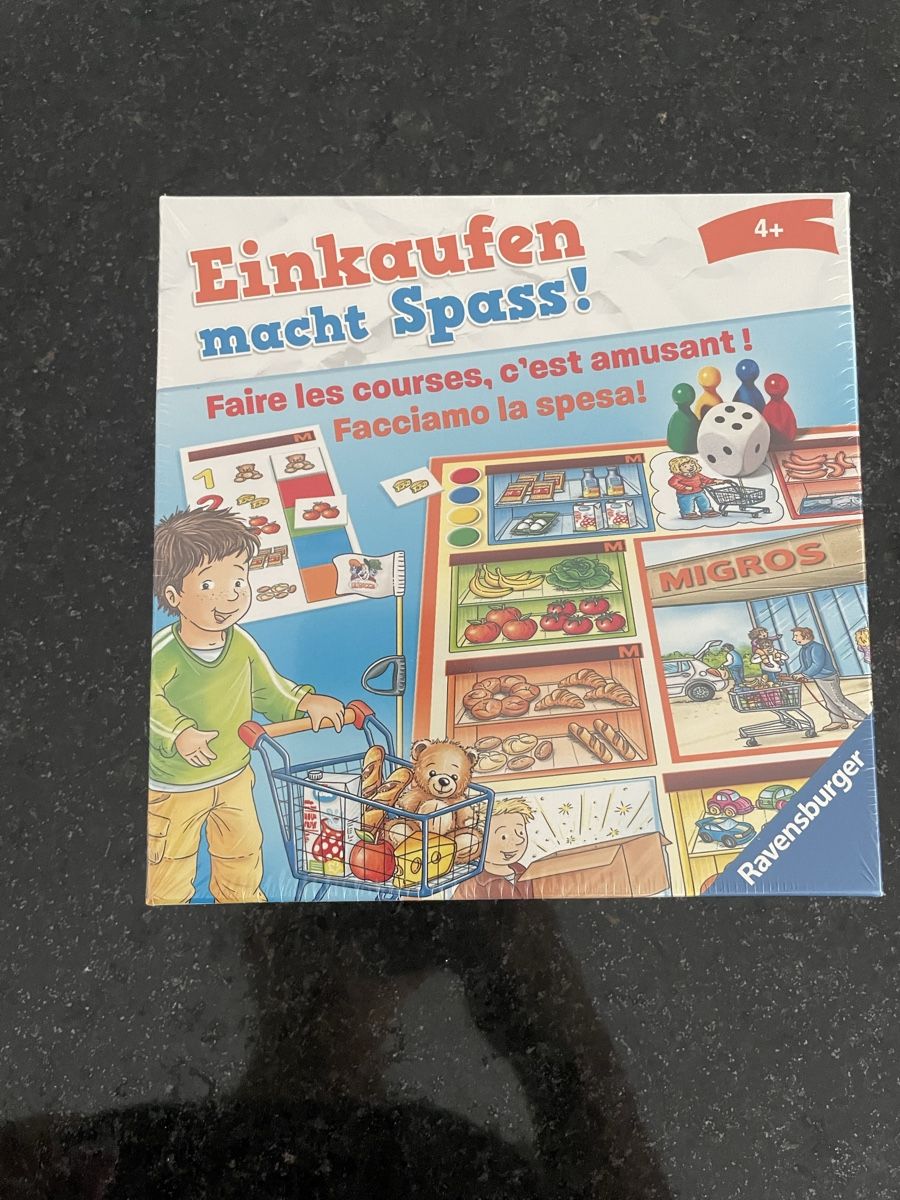 Ravensburger Jeux: Brettspiel Einkaufen – Neuf avec emballage d'origine à Niederhelfenschwil par jas_sq7y