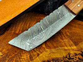 TANTO Damastmesser Mini Katana Knife DAMASCUS Damast RAR