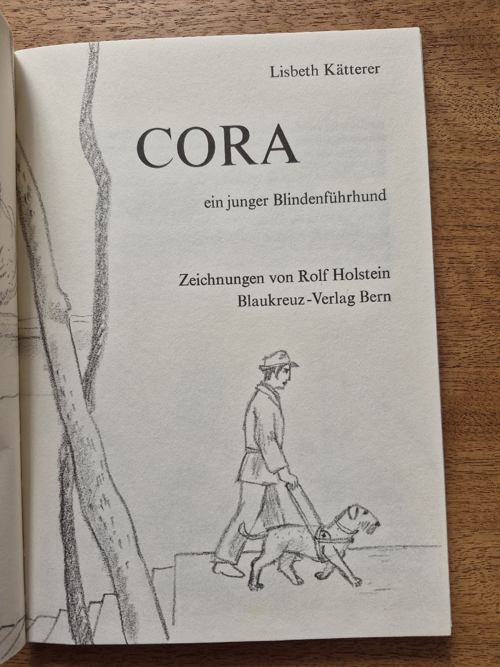Libri: Buch CORA ein junger Blindenführhund von Lisbeth Kätterer – Usato da Olten venduto da bayoffires 1