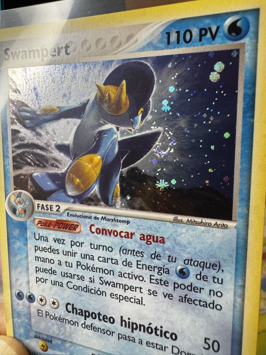 Pokémon Carte collezionabili: POKÉMON / Swampert / EX Ruby & Sapphire / Holo+Swirl / 1Fr.! – Usato da Herzogenbuchsee venduto da TCG-High-Quality 2