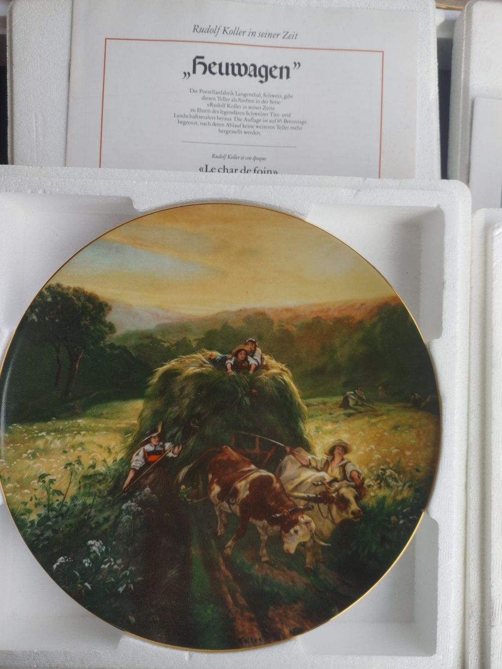 Assiettes: Sammelteller – Neuf avec emballage d'origine à Kirchberg SG par Frostfleisch75 2