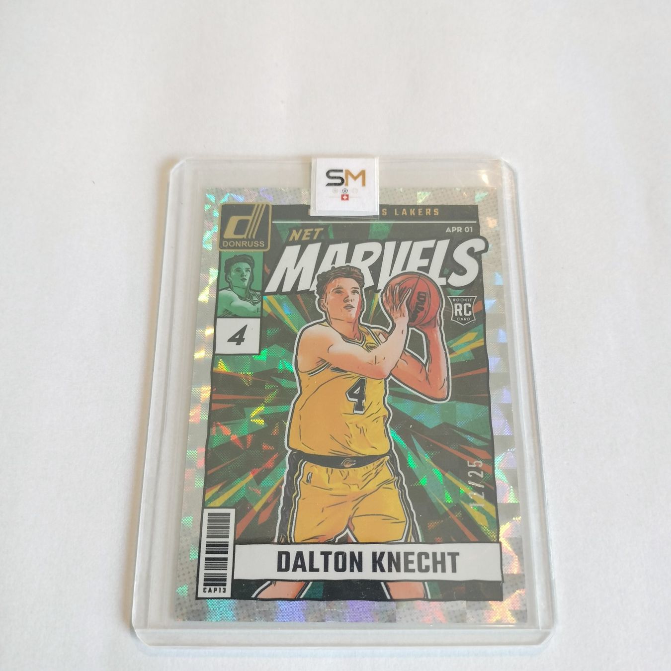 Panini Sammelbilder & Trading cards: Dalton Knecht Donruss Net Marvels Hyper /25 RC #3 – Neu (gemäss Beschreibung) aus Bern von SportsMemos 5