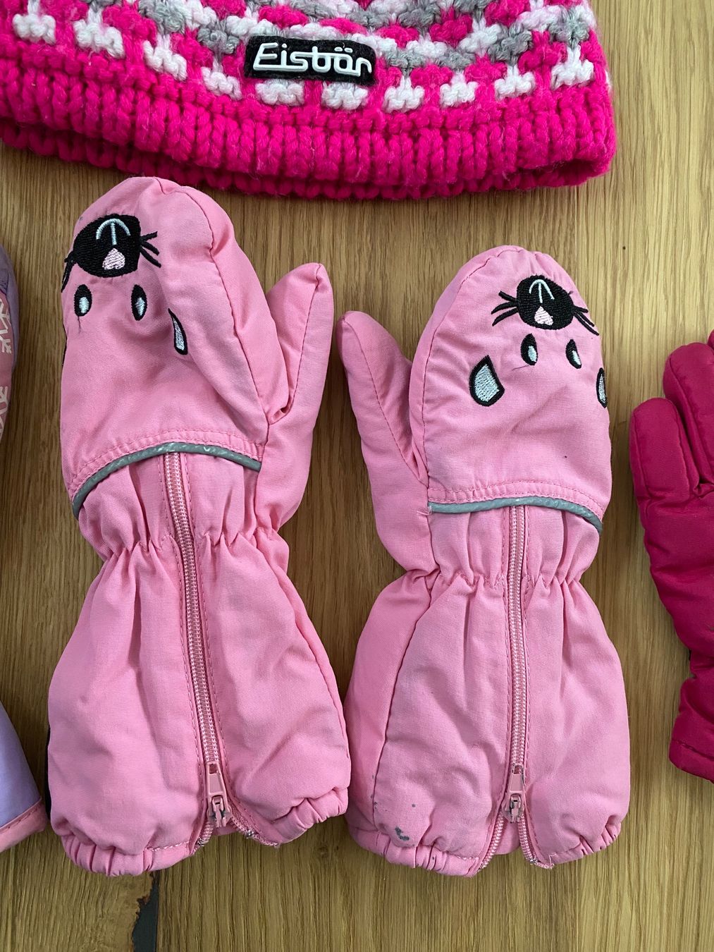 Altro abbigliamento per bambina: Eisbär Mütze mit 3x Handschuhe – Usato da Trachslau venduto da M_Schmid81 4