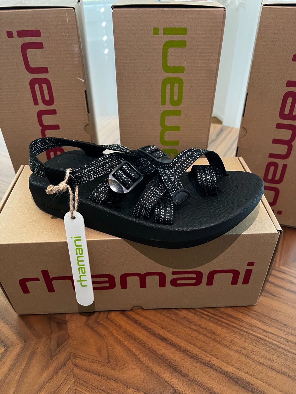 Scarpe da donna: Damen-Sommersandale "Rhamani" – Nuovo e nell'imballaggio originale da Obfelden venduto da running_mike 1