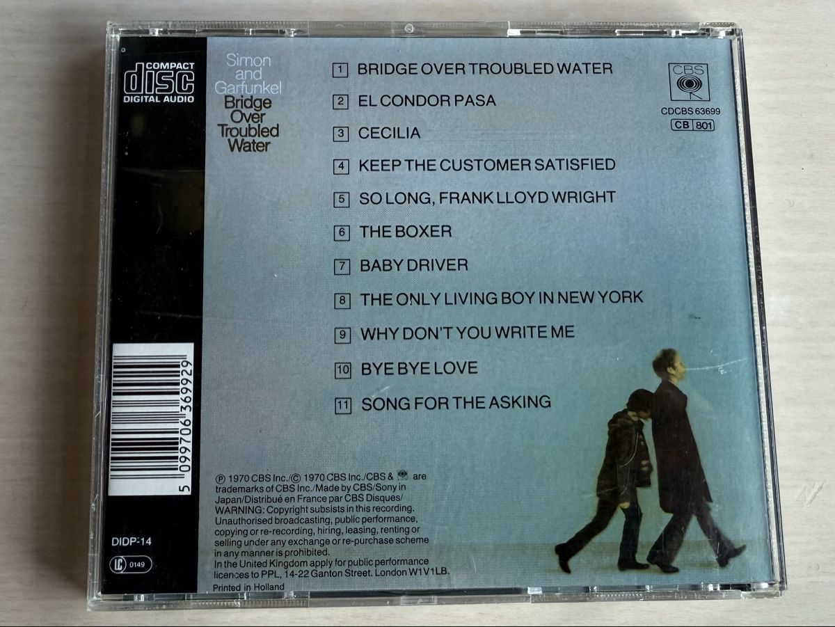 CDs: Simon & Garfunkel CD Bridge over Troubled Water – Gebraucht aus Oberried Brienz von Chyara 1