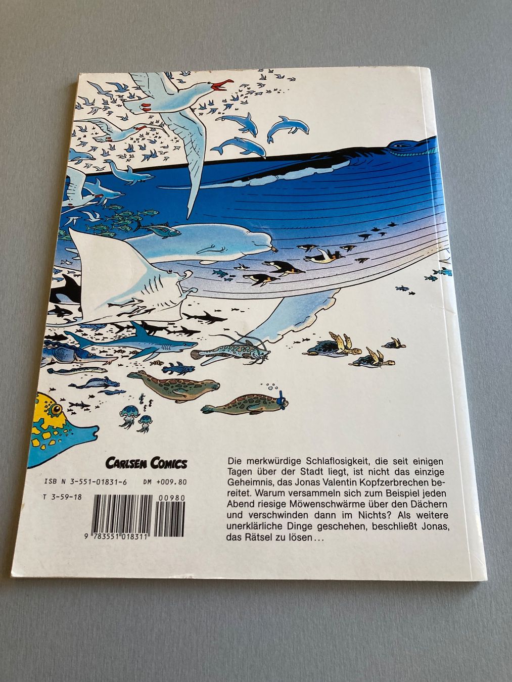 Comics: Comic Jonas Valentin »Der Traum des Wals« – Gebraucht aus Wald ZH von Liedermacher 3