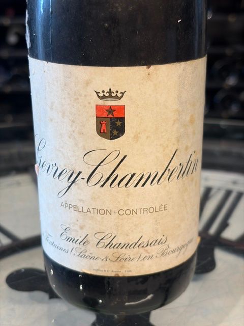 Vino: Gevrey-Chambertin 1969 Emile Chandesais – Nuovo e nell'imballaggio originale da Muri AG venduto da winklerweine 1