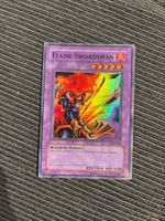Yugioh Flame Swordsman Super Rare LOB 2002