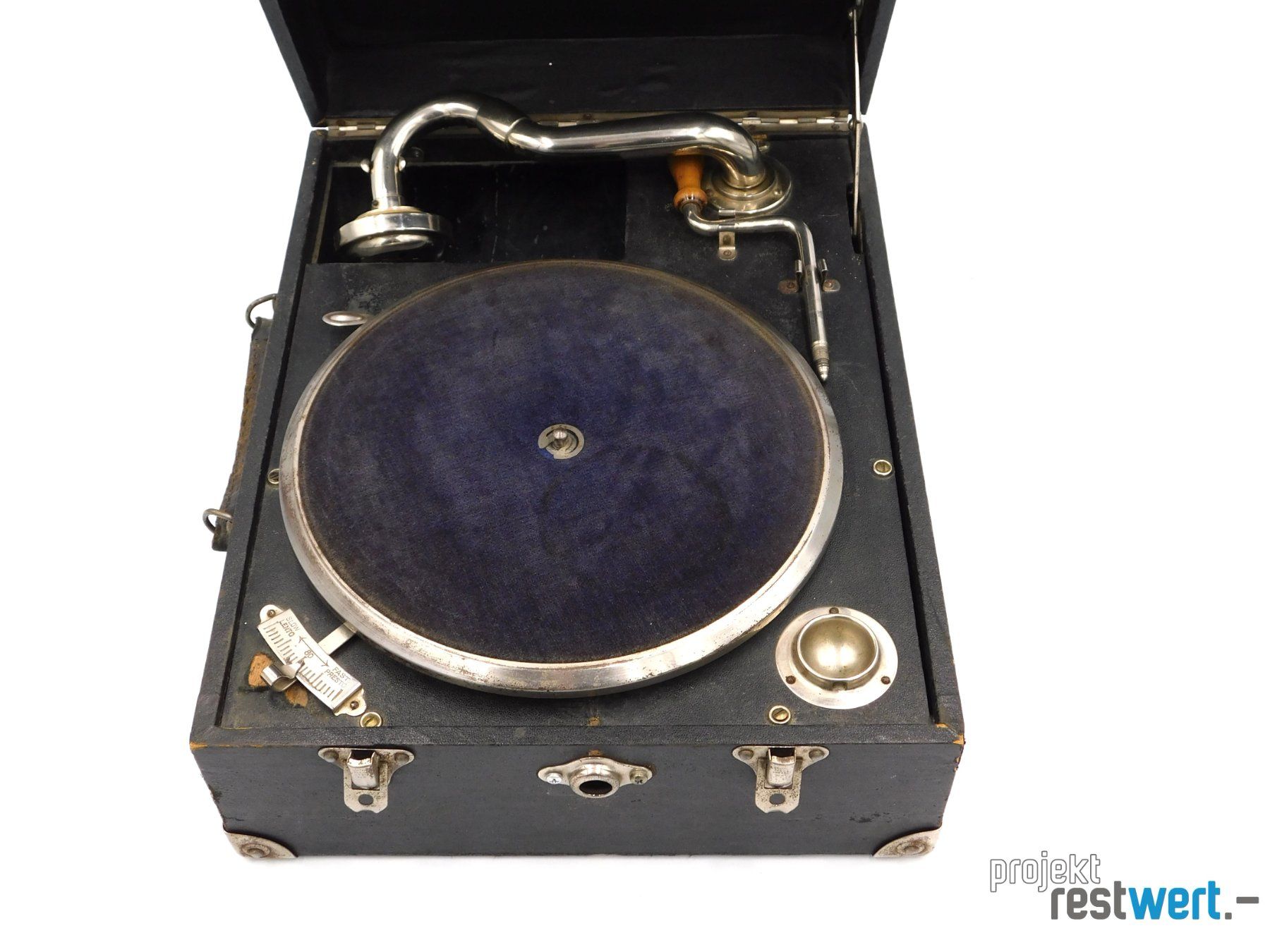 Plattenspieler: Koffergrammophon inkl. 20 Schallplatten von ODEON – Gebraucht aus Bülach von restwert_buelach 5